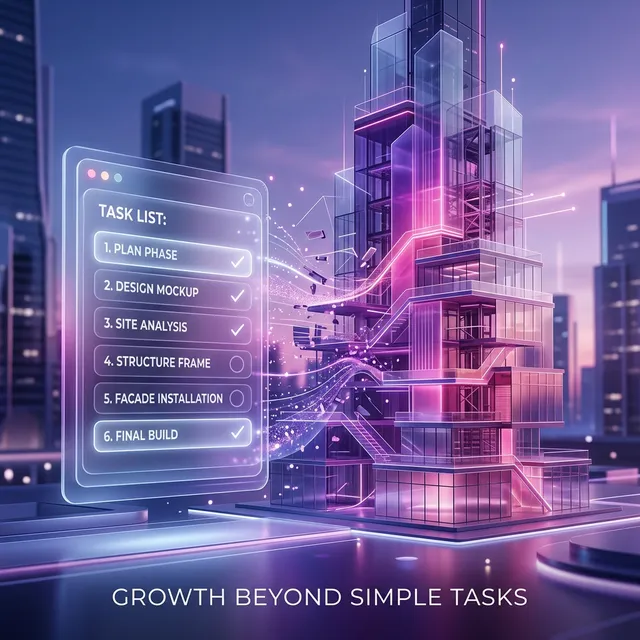 A professional handshake over a digital blueprint, representing trust and strategic partnership
